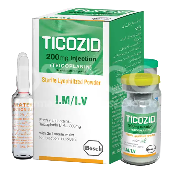 Ticozid 200mg Injection